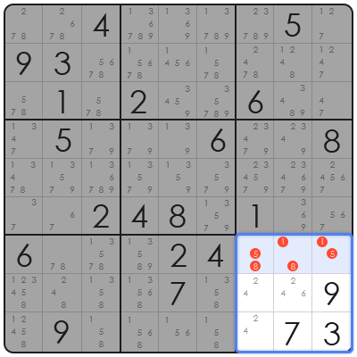 sudoku x-wing